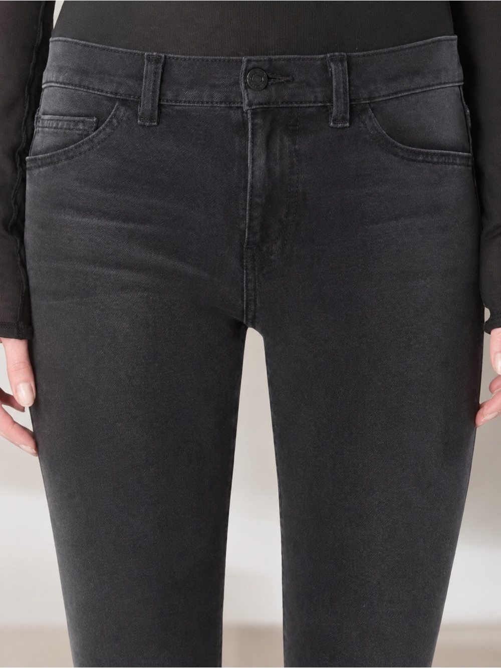 NWT SIWY Felicity Low Rise Skinny Jean • Thunderstorm • Grey Stretch Denim • 30 - Picture 9 of 16